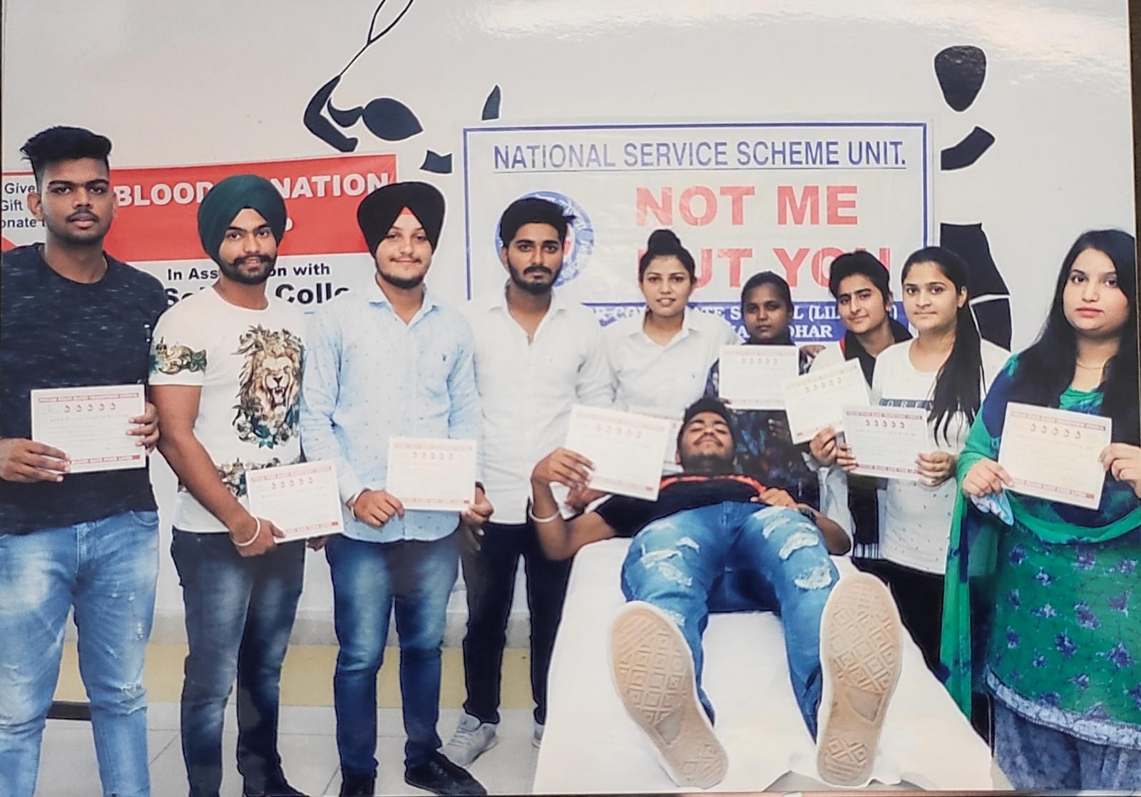 NSS Blood Donation Camp