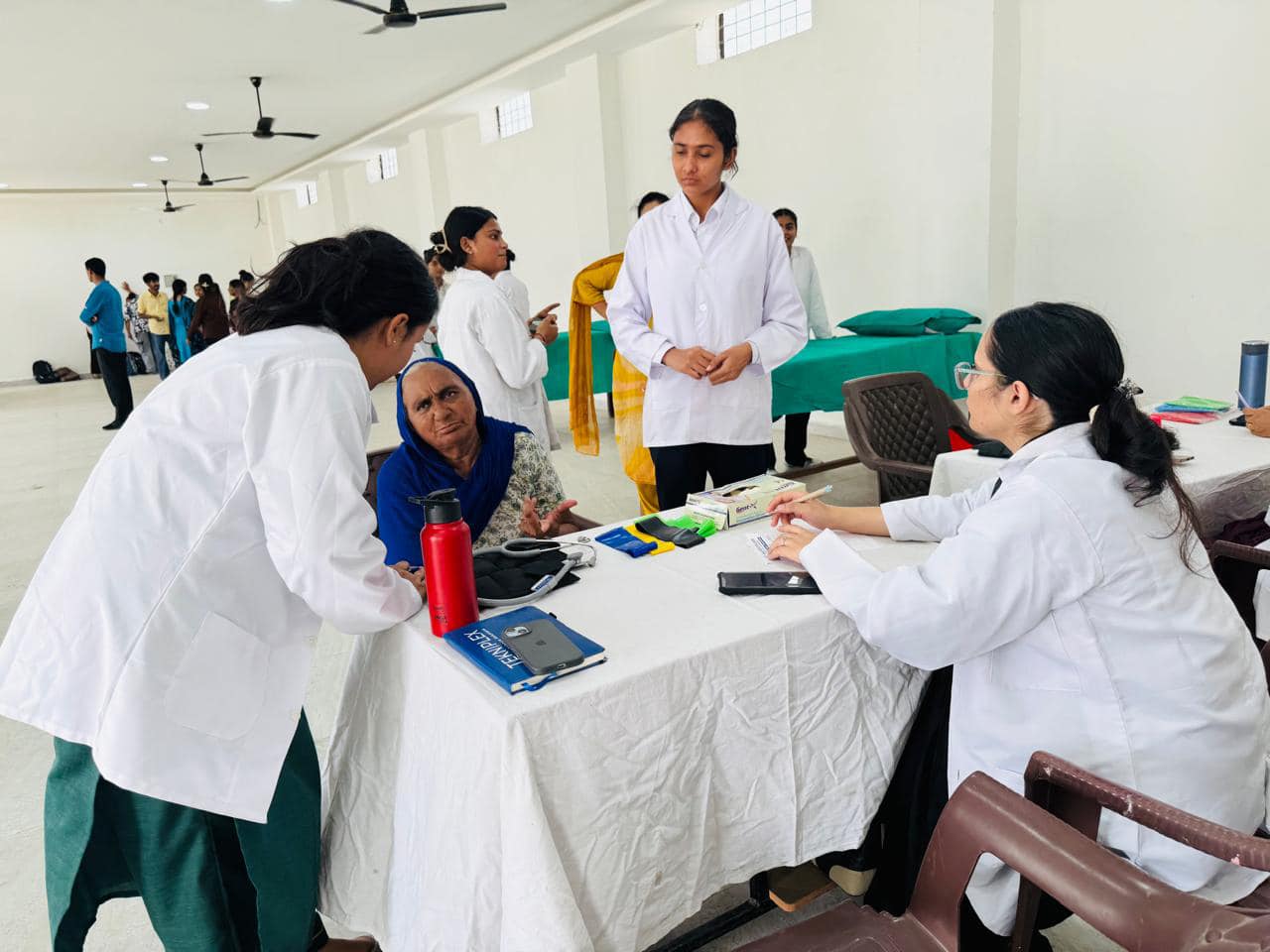 NSS and Red Ribbon activity: Physiotherapy Camp