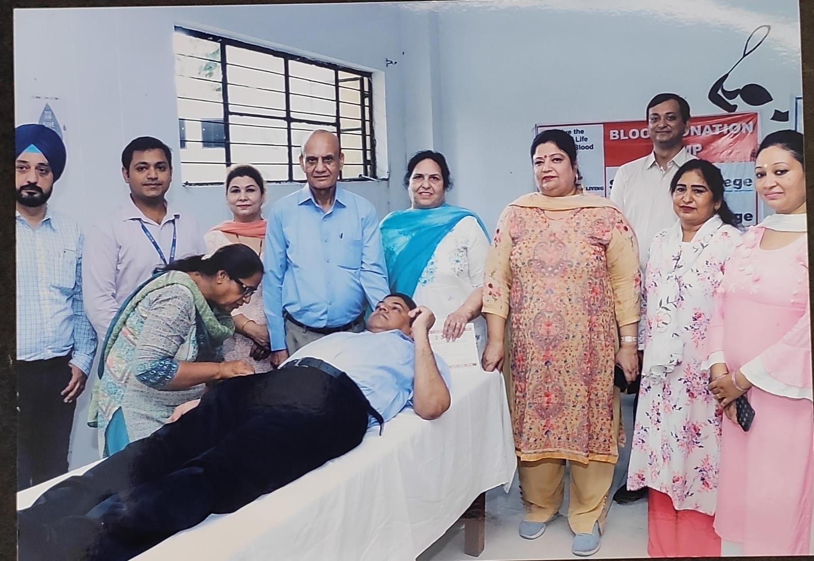 NSS Blood Donation Camp